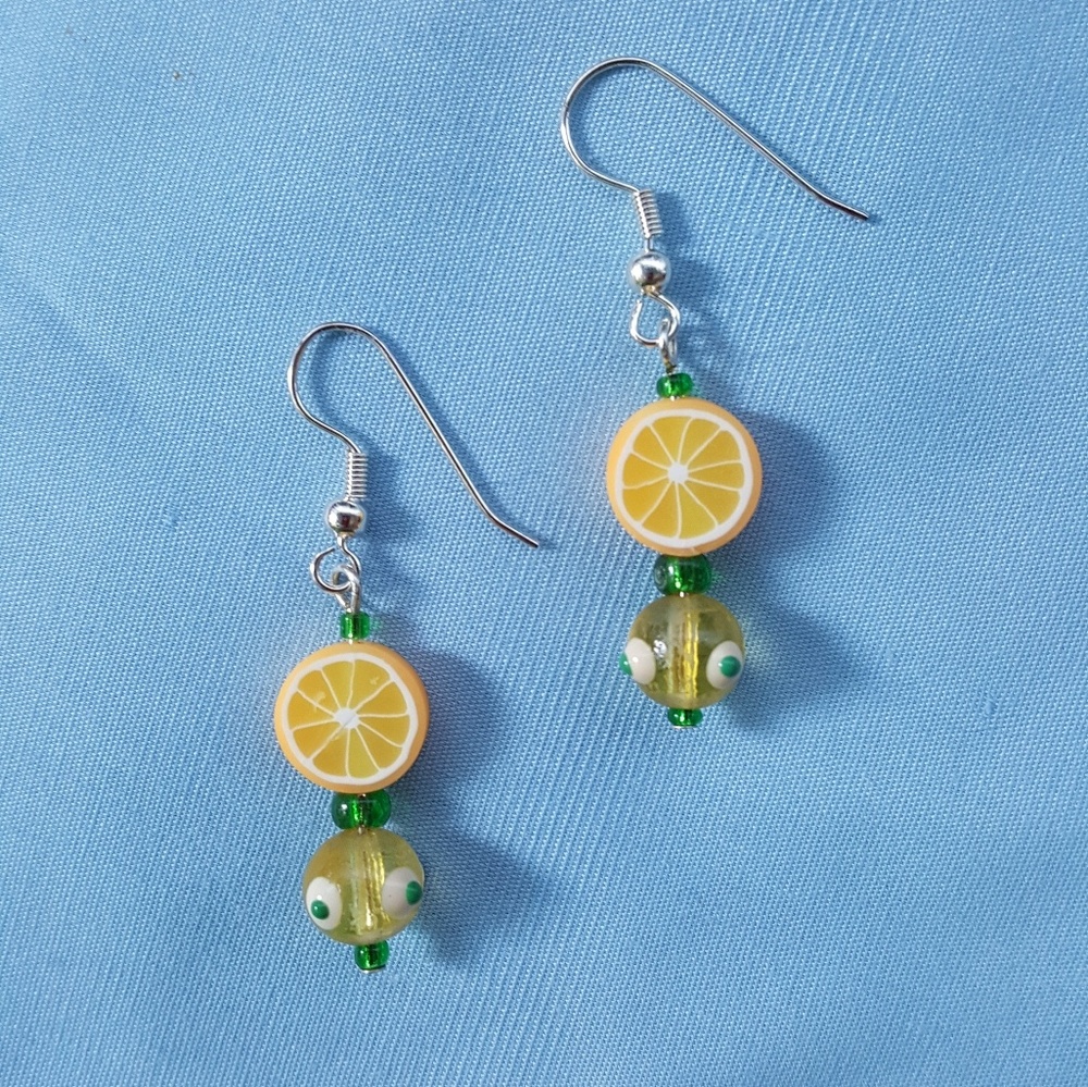 Happy Lemon Earings