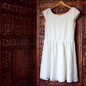 Mudd lace dress.