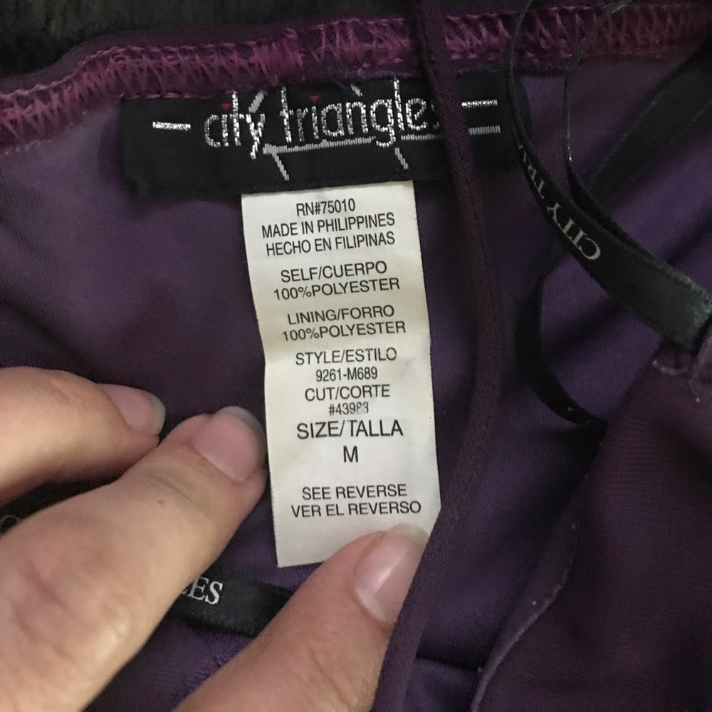 Clearance! Magenta purple flamenco dress - Picture 2 of 4