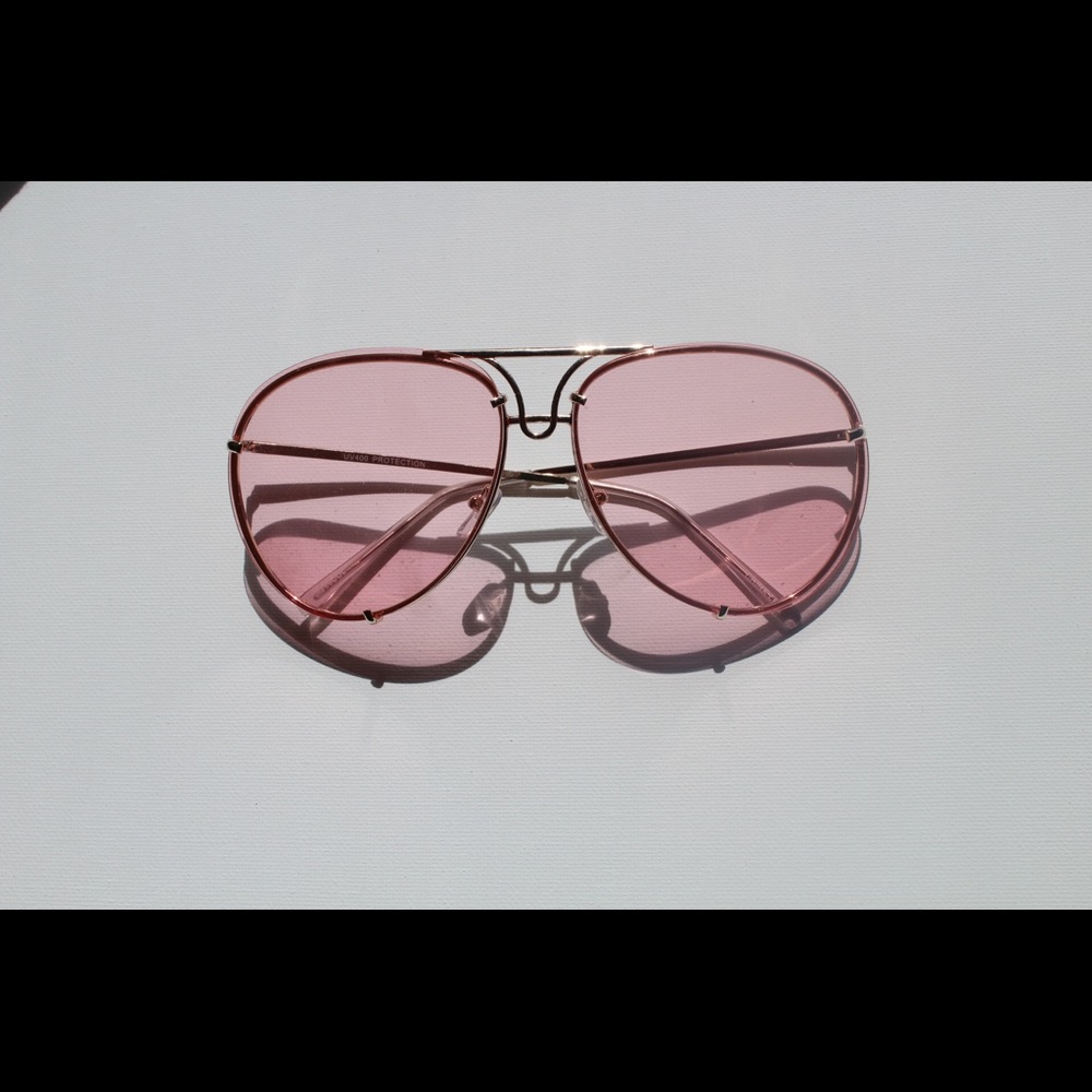 Pink sunglasses