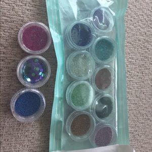 Nail glitter, nail caviar