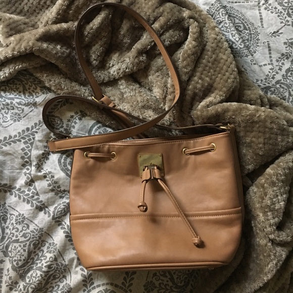 Charming Charlie Handbags - ❌❌Tan leather cross body bag SOLD❌❌❌