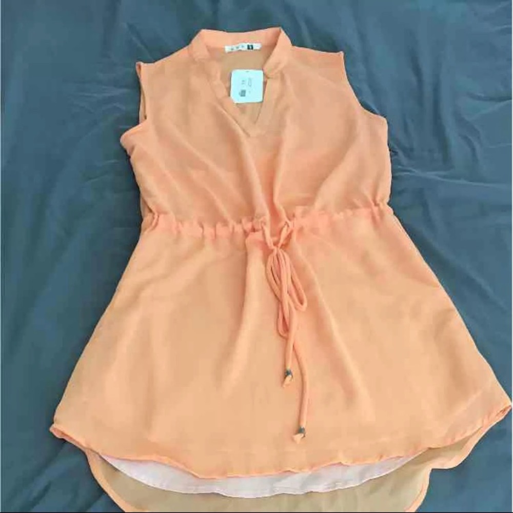 Peach dress size small