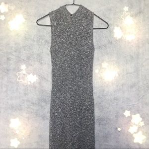 🌫 Gray Knit Maxi Dress 🌫