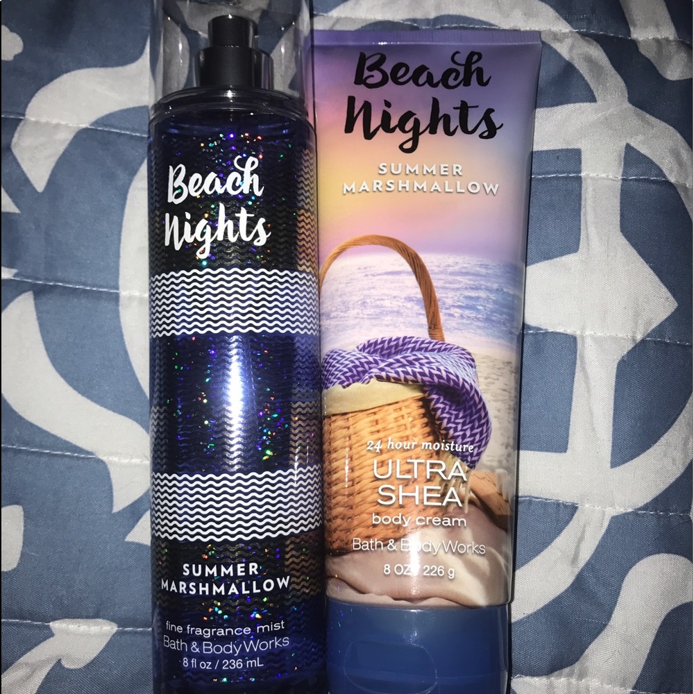 Bath and body works beach nights bundle