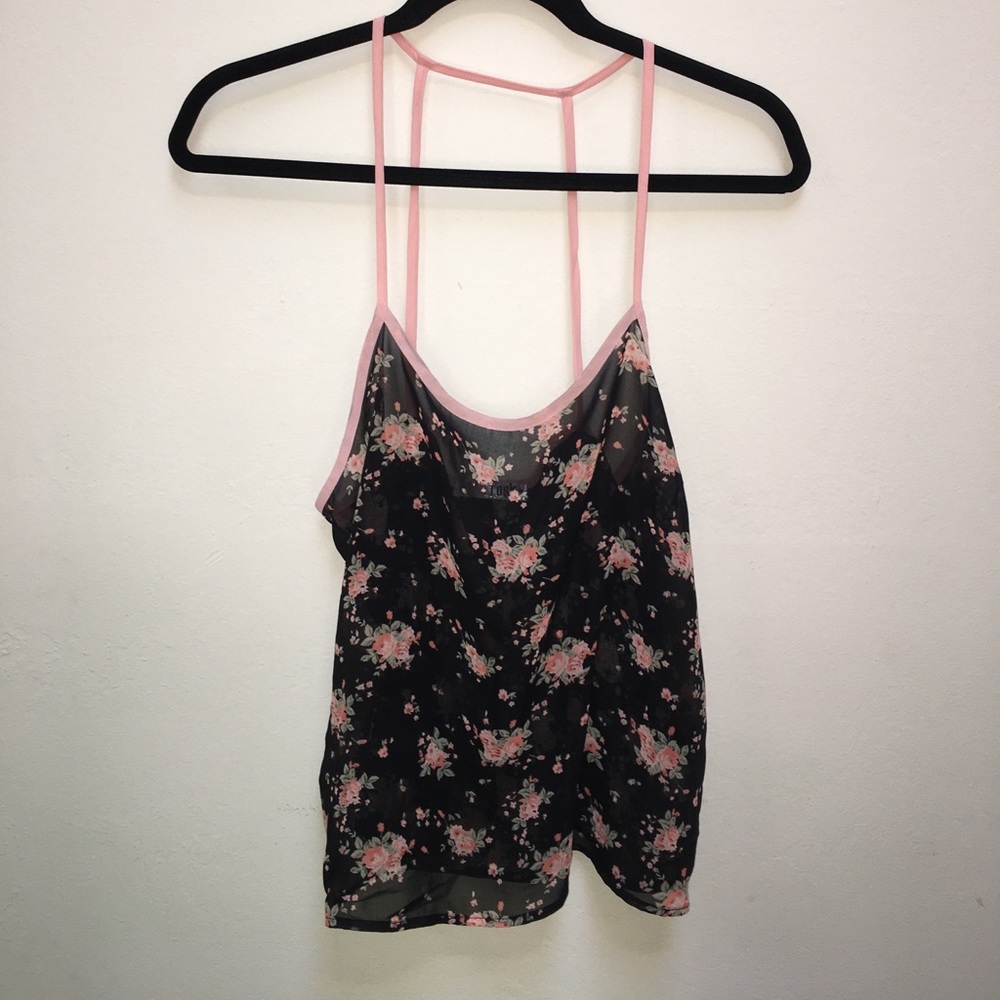 Floral flowy top