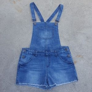 overall shorts