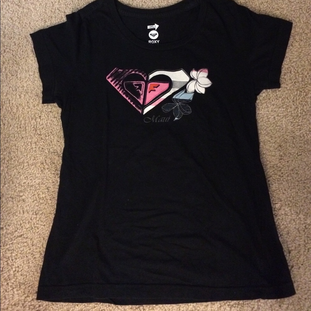 Roxy Black Maui Tee