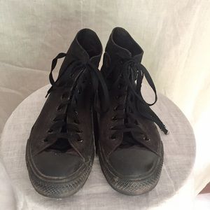 All Star Converse High Tops in Black