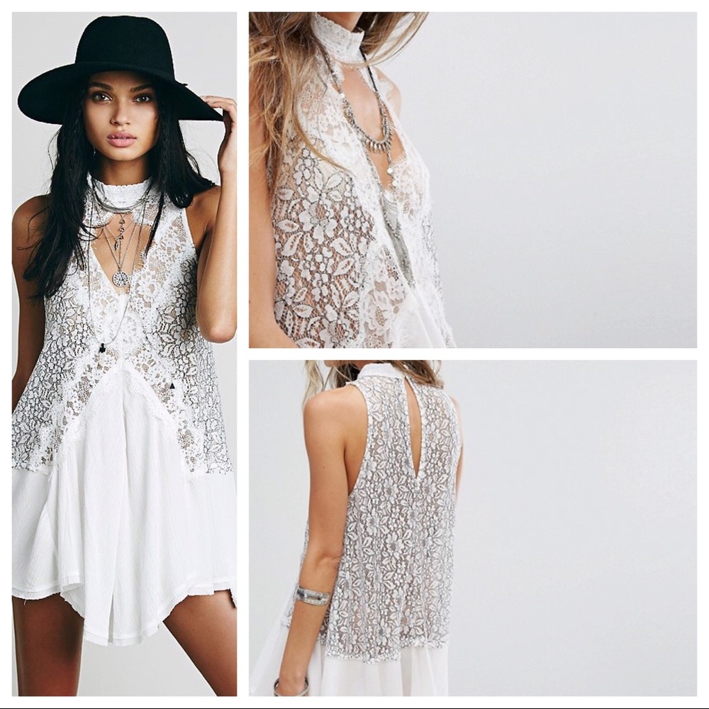 Free People Cross My Heart Tunic