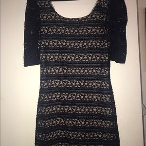NWOT Bodycon long sleeve lace dress XL