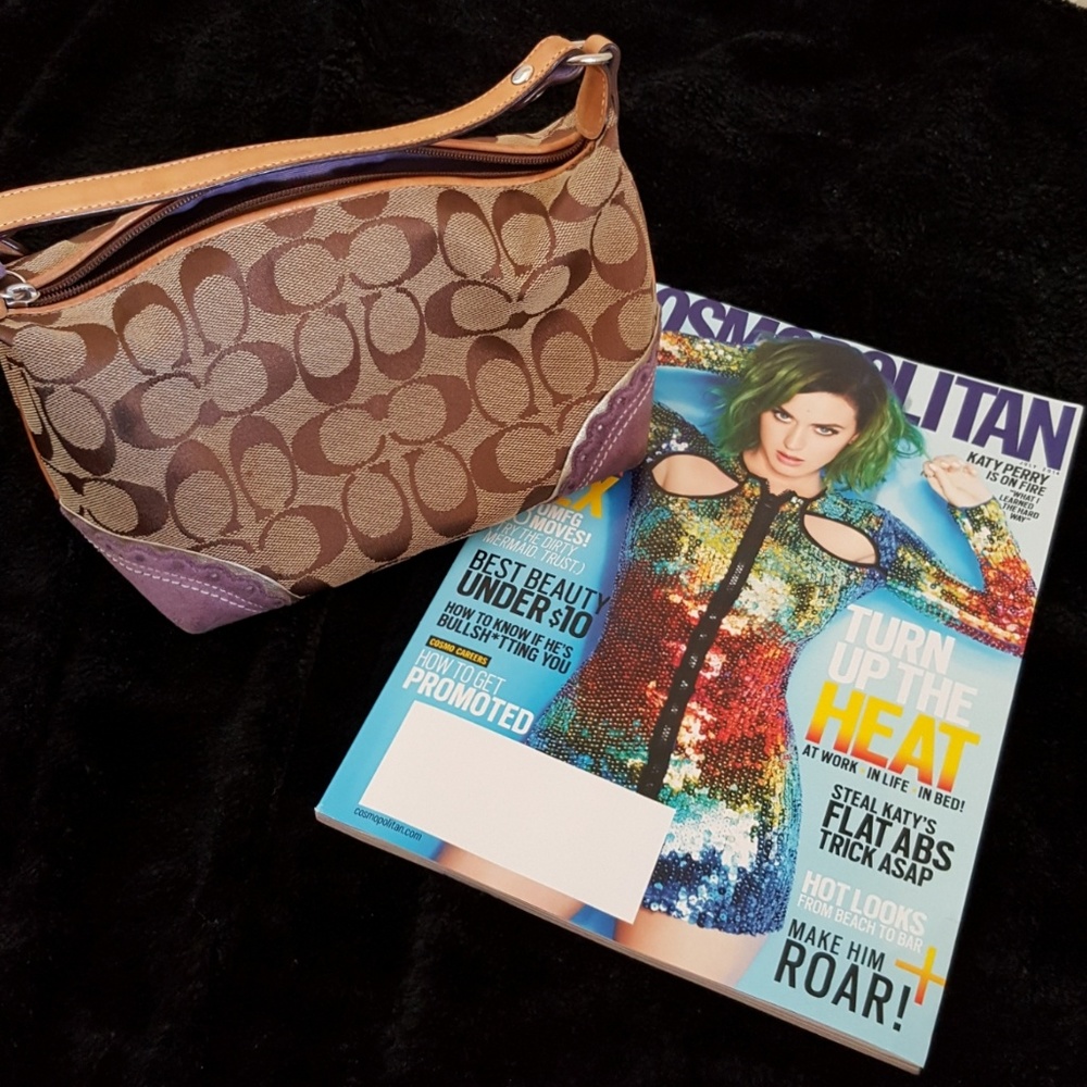 Authentic coach purse