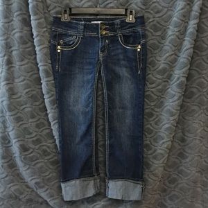 Candie's capris denim juniors size 1