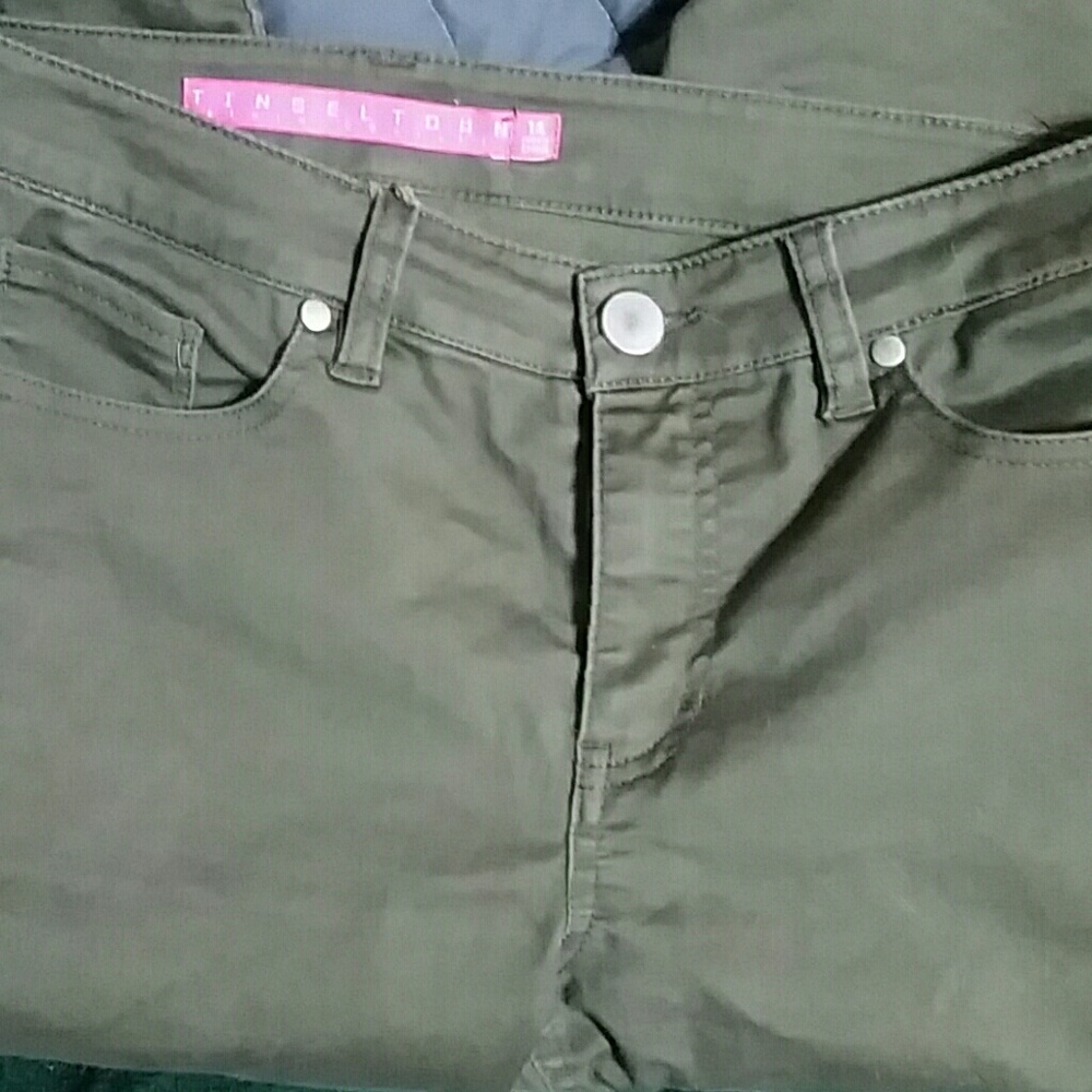 Olive green Tinseltown Pants