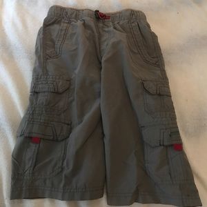 Light Grey Cargo Shorts