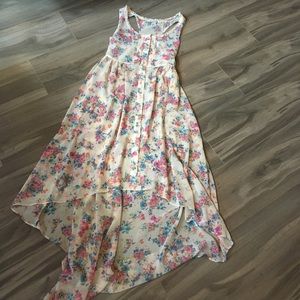 Forever 21 Floral Dress / Overlay