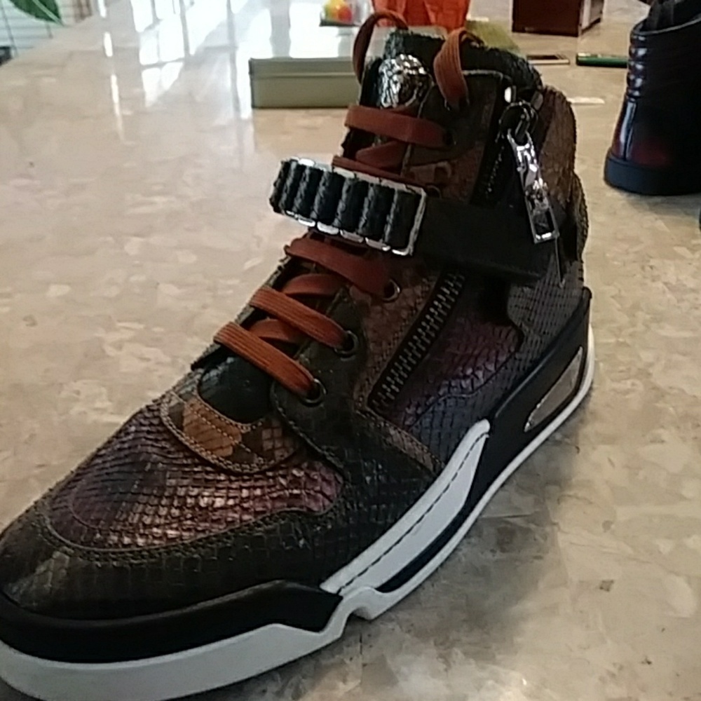 Versace python sneaker - Picture 3 of 4