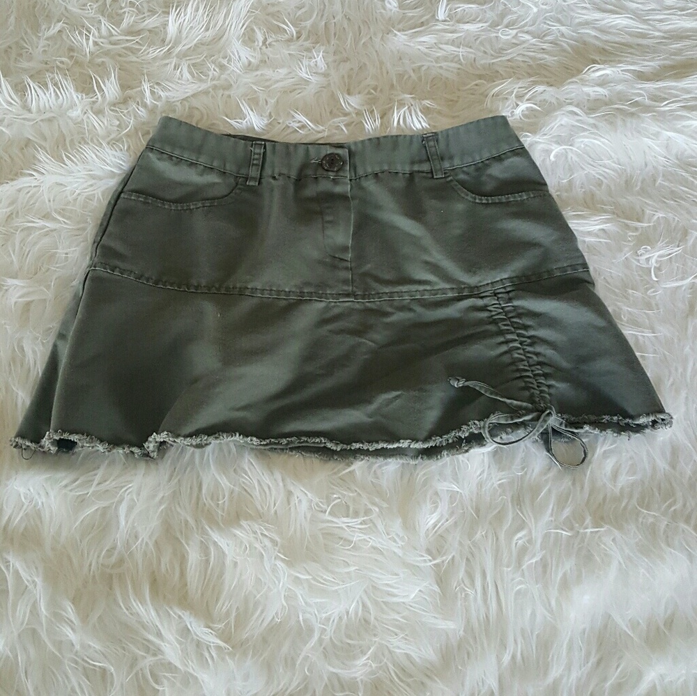 Charlotte Russe Size 5 Green Skirt