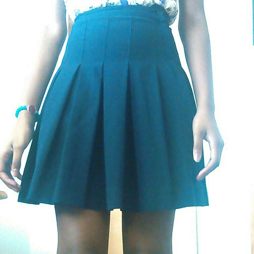 Navy tennis skirt