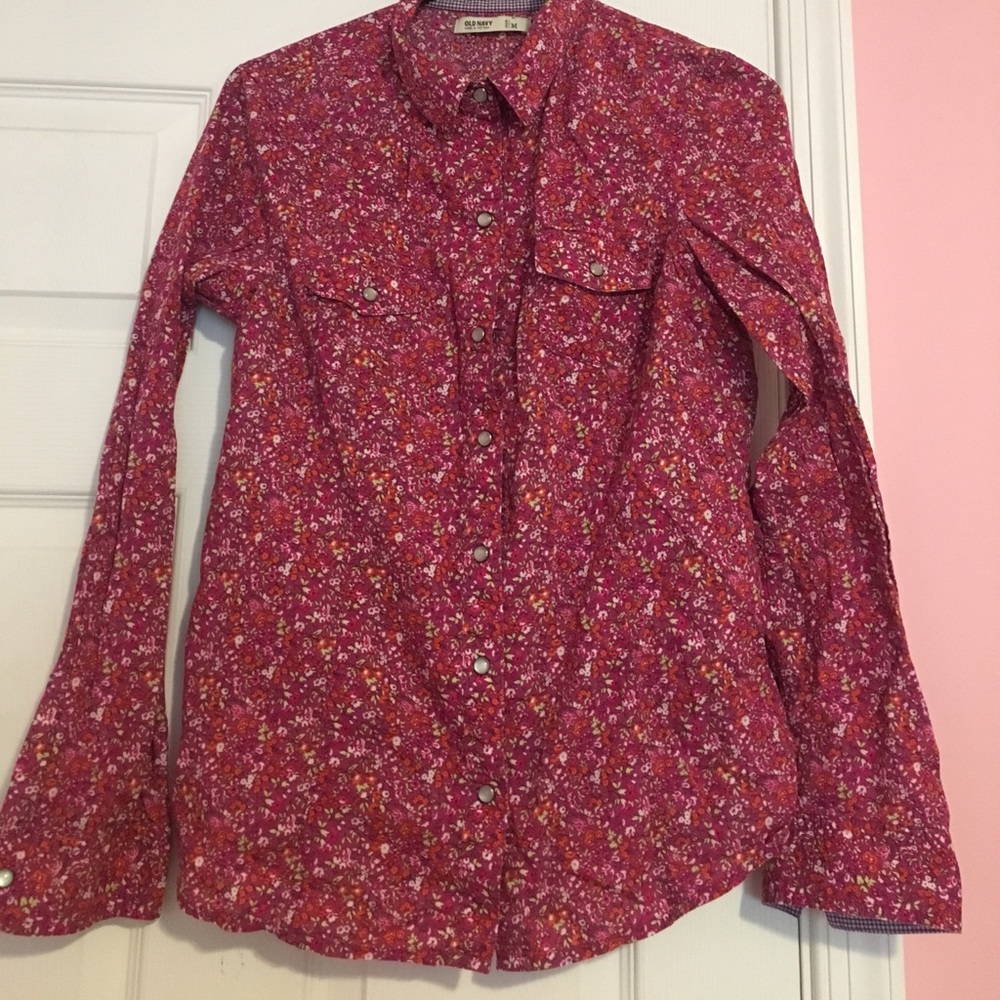 Old navy button down!