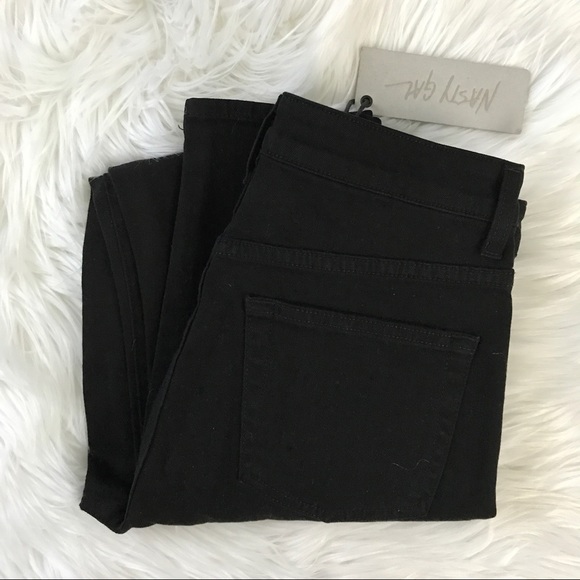 Black Denim Skinny High Waist - Picture 5 of 8