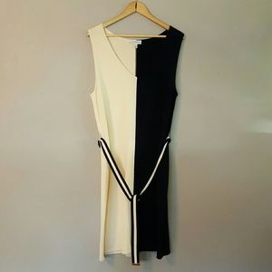 St. John Sport two tone dress