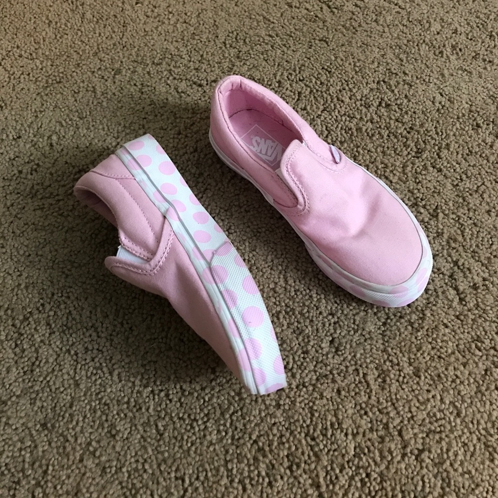 Pink slip on Vans