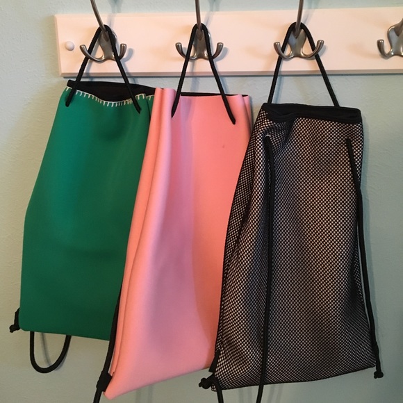 triangl swimwear Bags Package Of 3 Nylong Triangl Draw String Bags