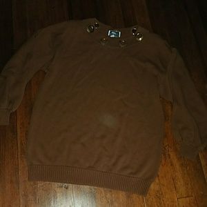 St. John brown sweater St. John brown sweater