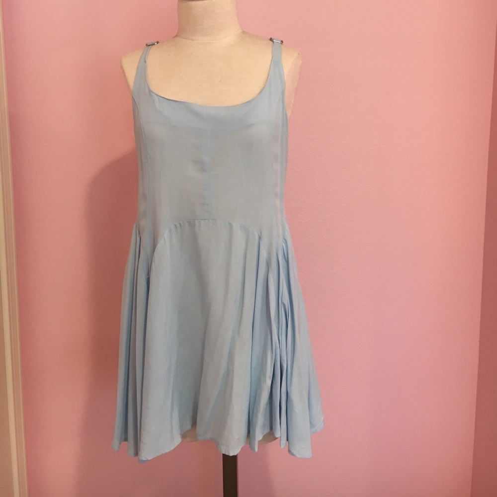 Lulu's powder blue dress