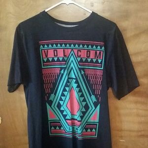 Black Volcom Tee