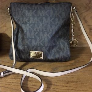Michael Kors brown cross body purse