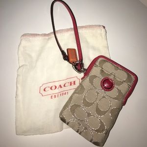 Coach Wristlet