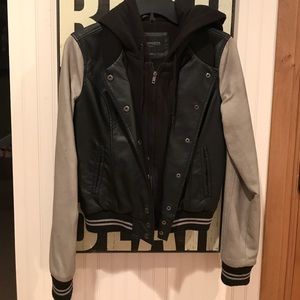 OBEY PROPAGANDA LEATHER JACKET