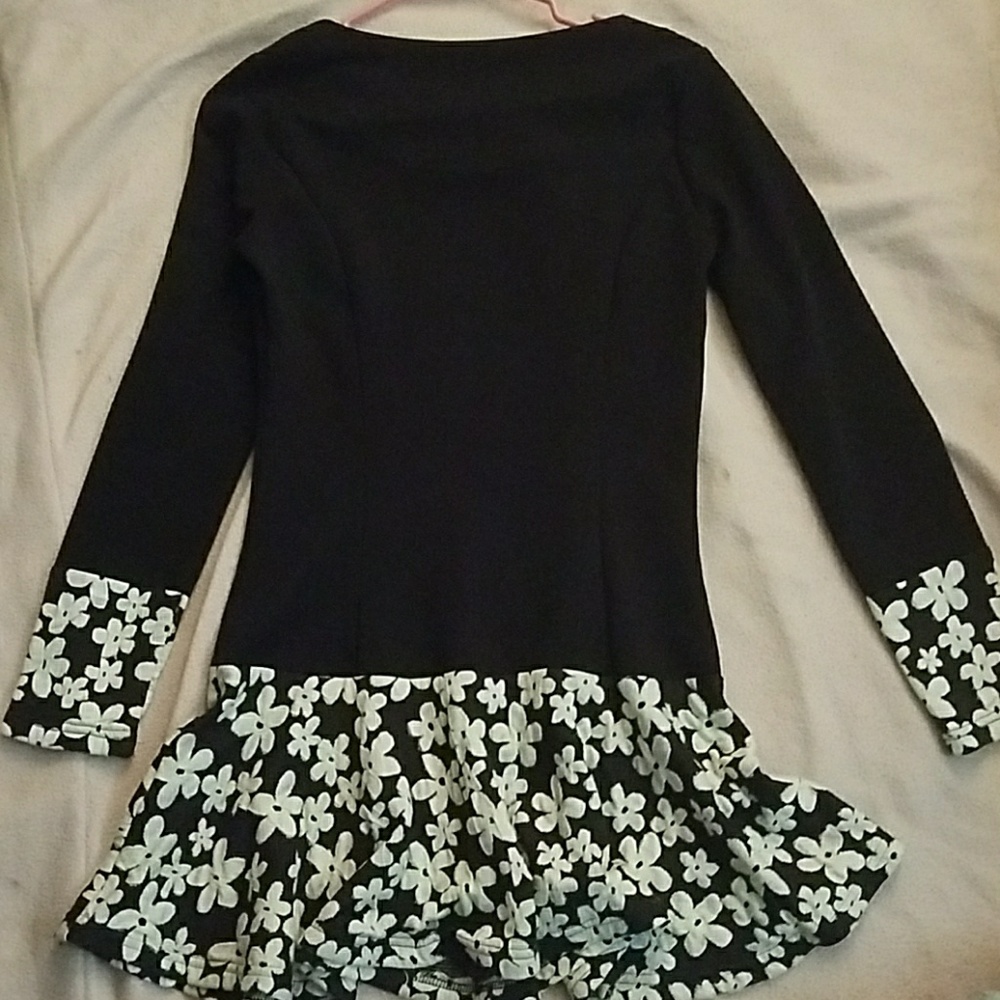 Black Floral Dress