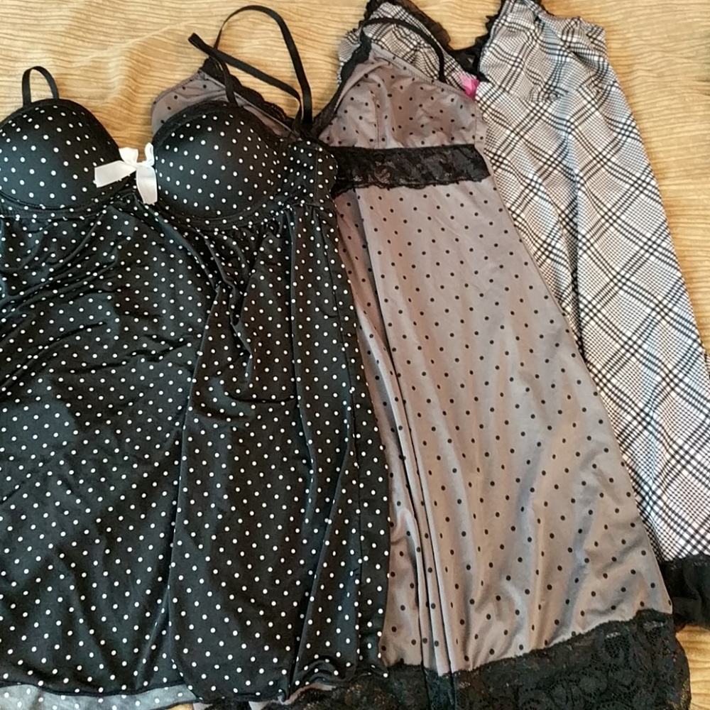 Set of 3 Sleep Dresses