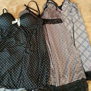 Set of 3 Sleep Dresses