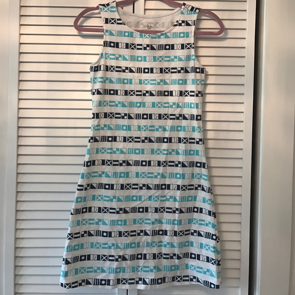 Nautical flag dress