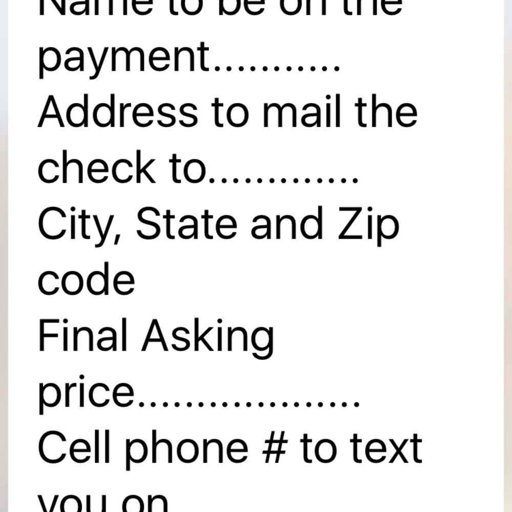 Poshers beware. SCAM