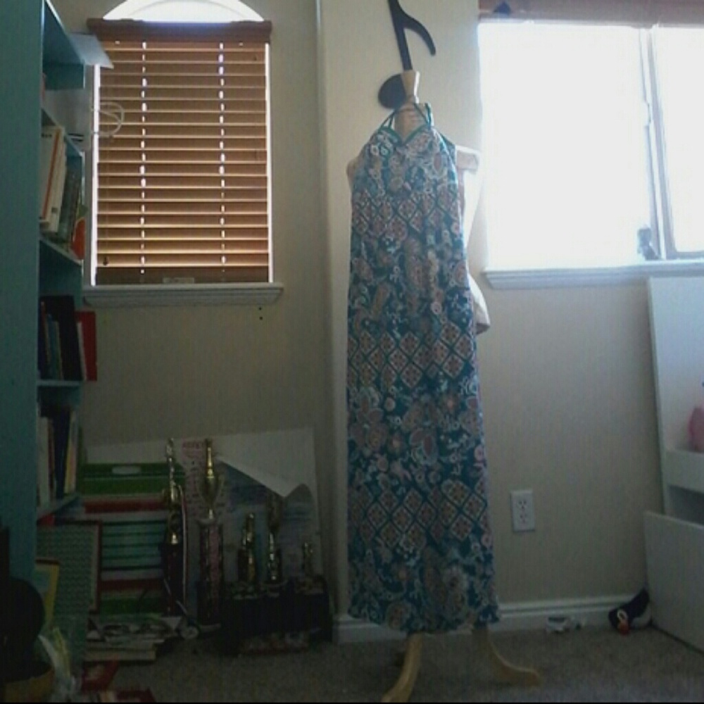 Dress not all the way strapless