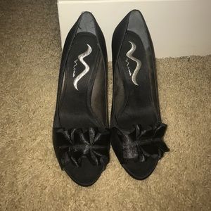 Nina black heels