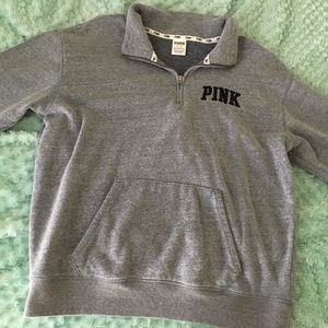 Gray PINK pullover