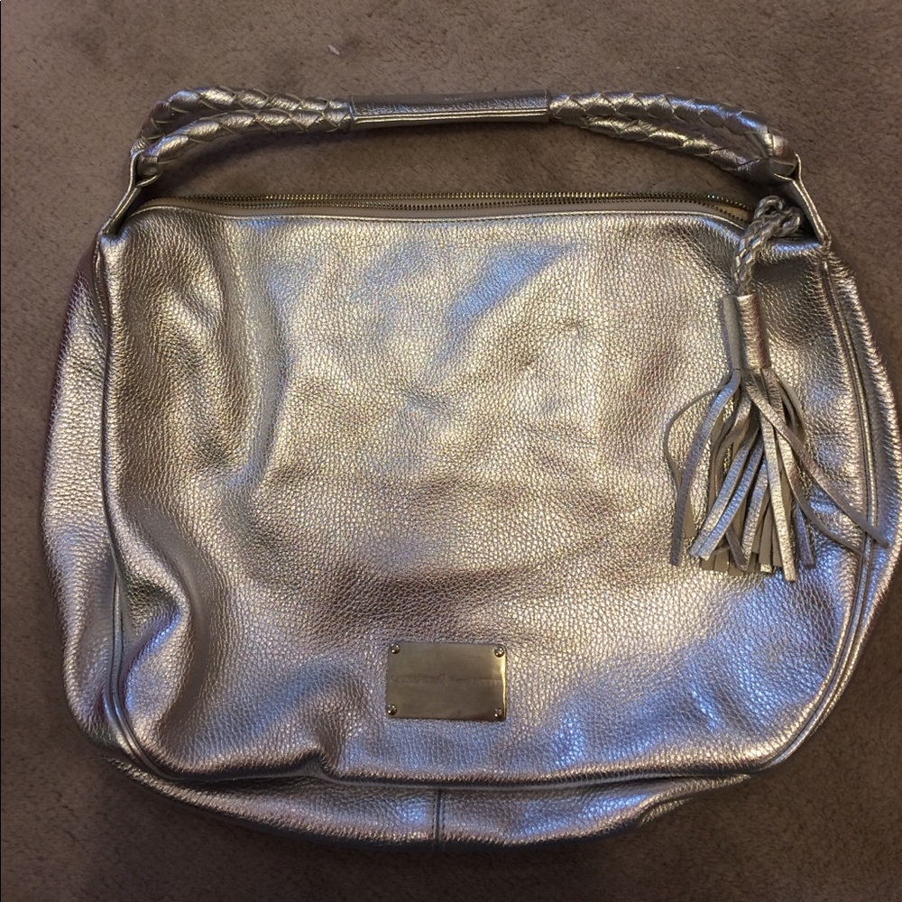 Catherine Rapetti metallic shoulder bag NWOT