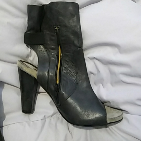 Ankle boots open toe and heel 4 inch heel - Picture 4 of 5