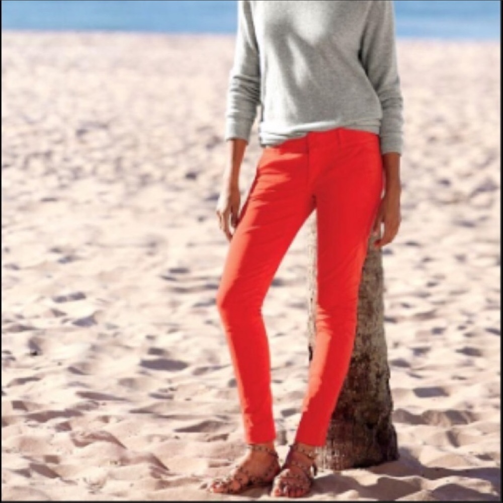 Beautiful Ankle pants (coral,orange ,redish color)