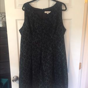 Leopard Print Party Dress