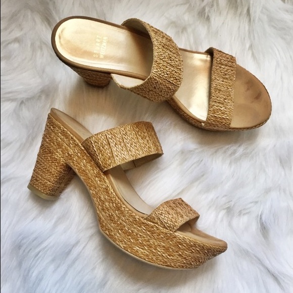 stuart weitzman platform sandals