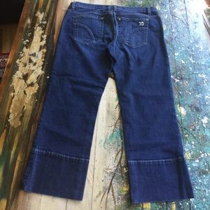 Joes jeans socialite kicker wide capris size 31