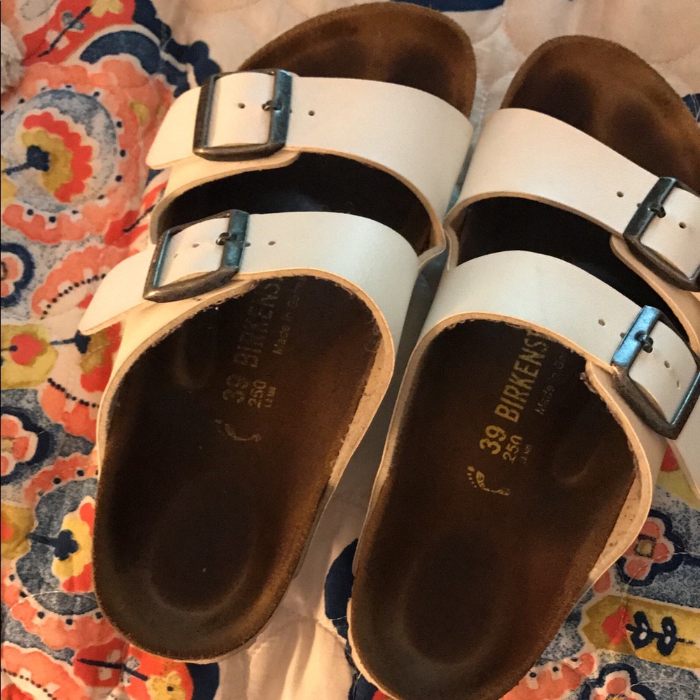 White birkenstocks