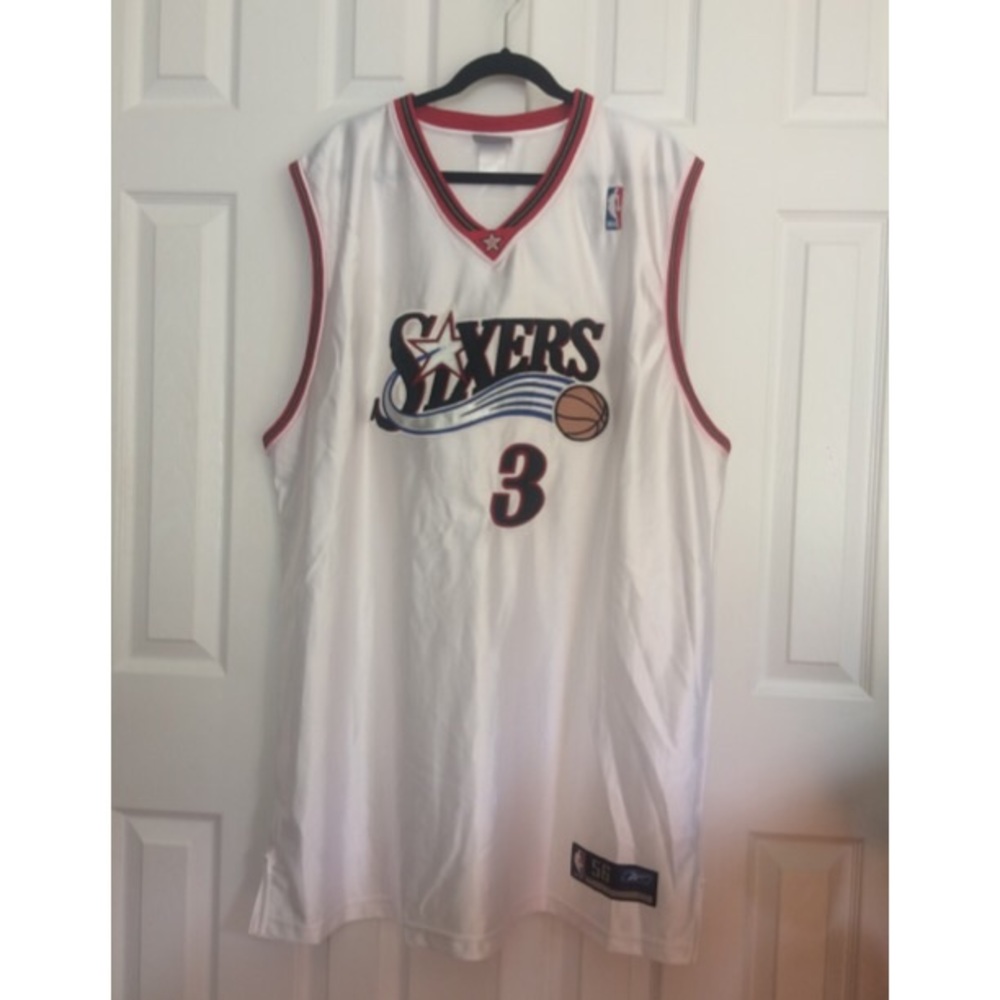 Vintage/ Retro Iverson Sixers NBA Jersey